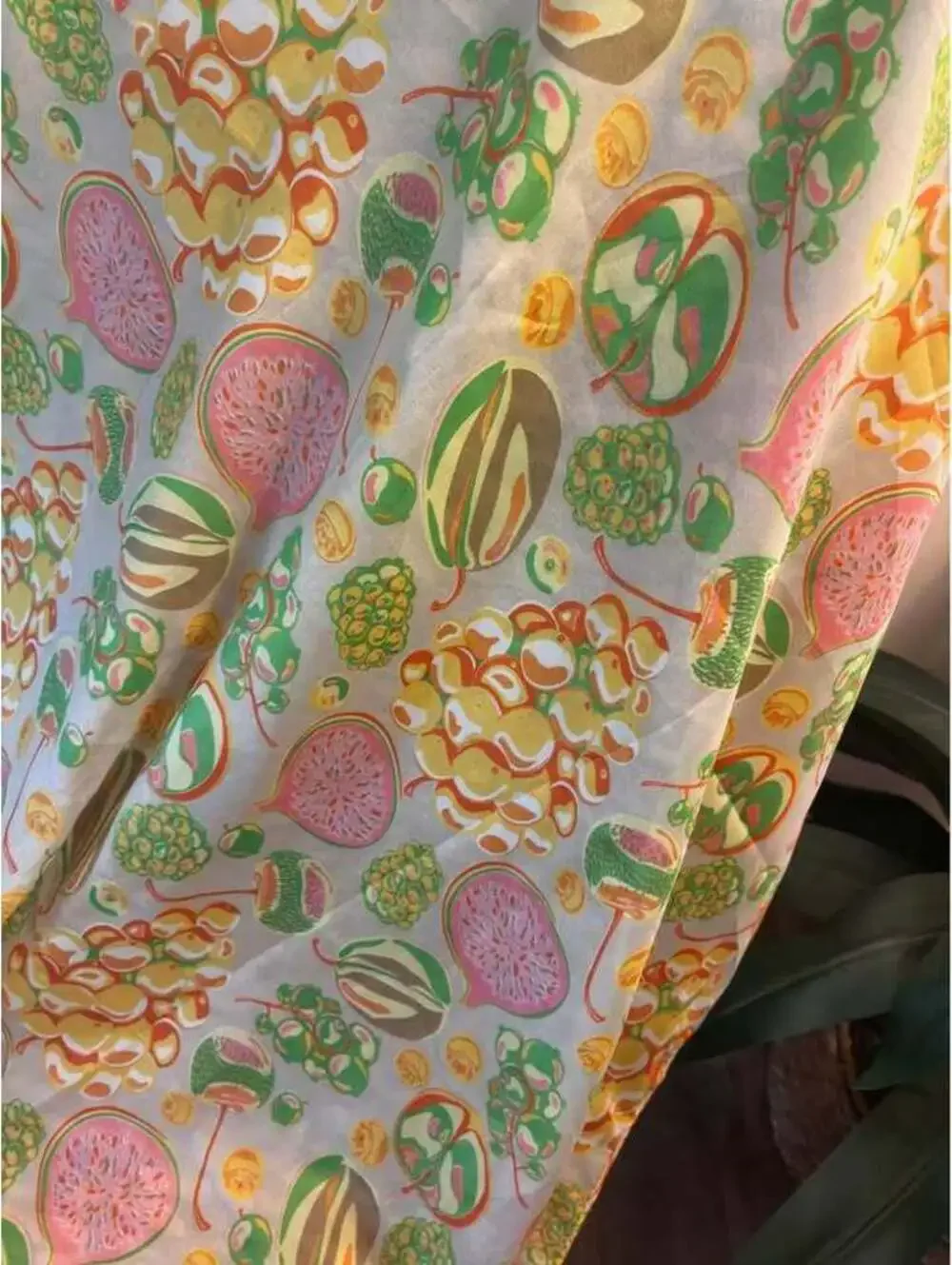 Botanical & fruit scarf/wrap
